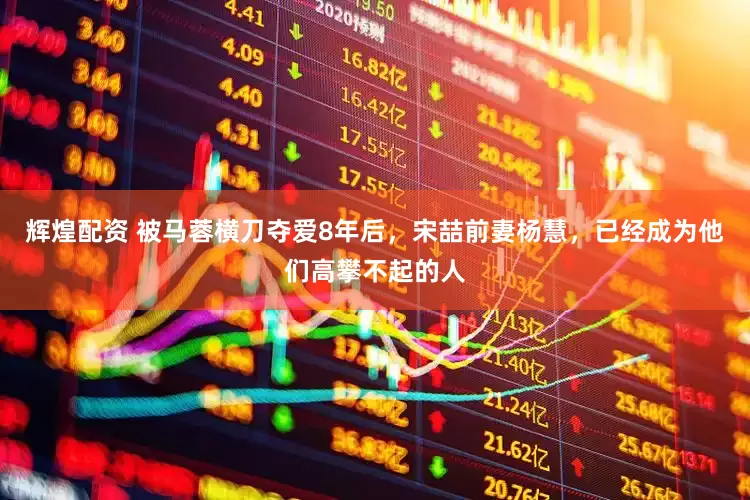 辉煌配资 被马蓉横刀夺爱8年后，宋喆前妻杨慧，已经成为他们高攀不起的人